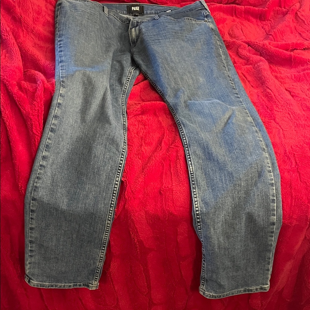 PAIGE Classic Blue Relaxed Jeans